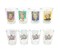 The Golden Girls "Thirsty Salty Extra Savage" 1.5-Ounce Mini Glasses | Set Of 4